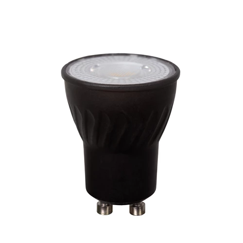 Lucide MR11 - Led lamp - Ø 3,5 cm - LED Dim to warm - GU10 (MR11) - 1x4W 2200K/3000K - Zwart - uitgezet